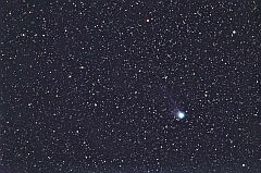 （廣田康幸氏撮影の5月8日の池谷・張彗星の写真）