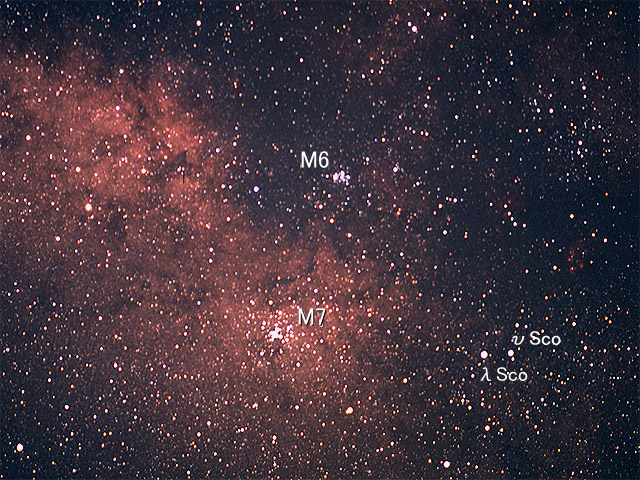 星を見る・宇宙を知る・天文を楽しむ AstroArts星空ガイドM7（さそり座の散開星団）