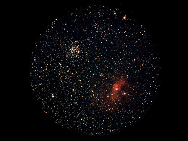星を見る・宇宙を知る・天文を楽しむ AstroArts星空ガイドM52（カシオペヤ座の散開星団）