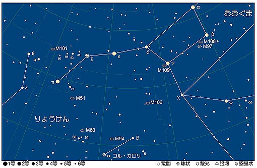 星を見る・宇宙を知る・天文を楽しむ AstroArts星空ガイドM94（りょうけん座の銀河）