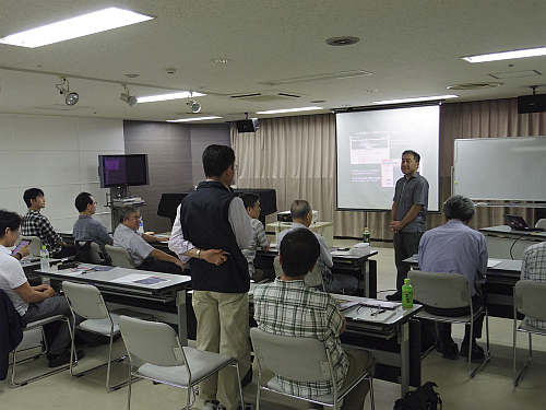 「都市星景写真入門」講習会の様子 「都市星景写真入門」講習会の様子