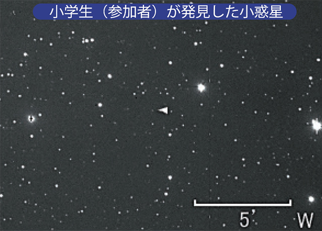 参加者が発見した小惑星 参加者が発見した小惑星