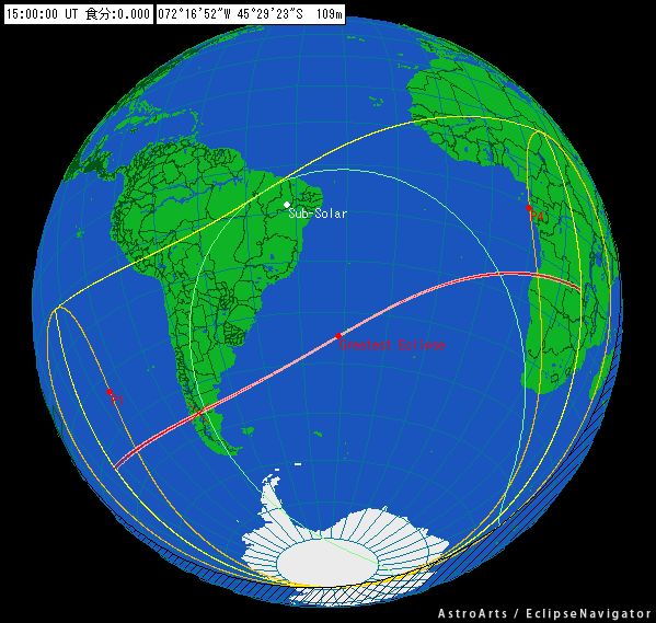2月26日金環日食 2月26日金環日食