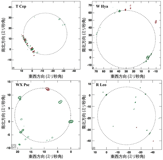 一酸化ケイ素ガスの空間分布 一酸化ケイ素ガスの空間分布