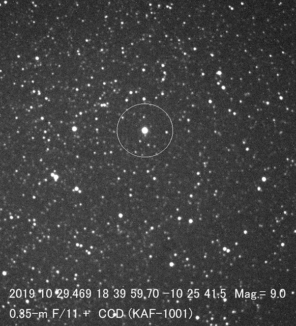 確認観測画像 確認観測画像