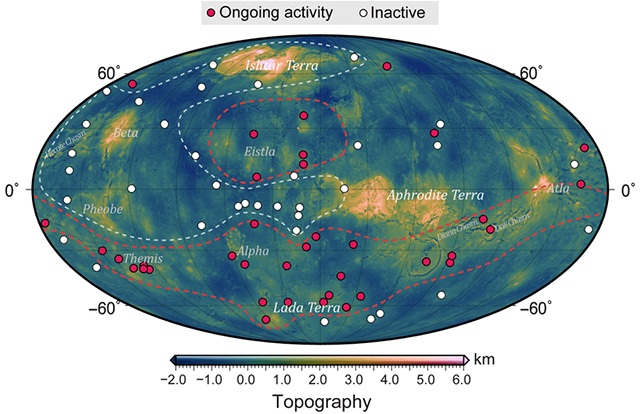 金星の火山は今も活動中 - アストロアーツ