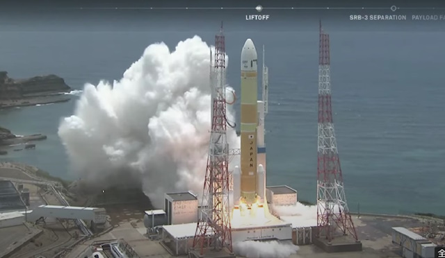 H3ロケット3号機の打ち上げ H3ロケット3号機の打ち上げ