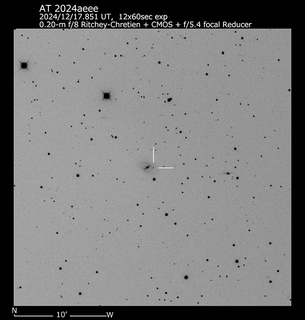 きりん座の新天体 きりん座の新天体