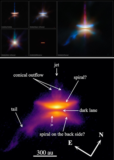 原始惑星系円盤の横顔に見えた惑星の種の空間分布 - アストロアーツ
