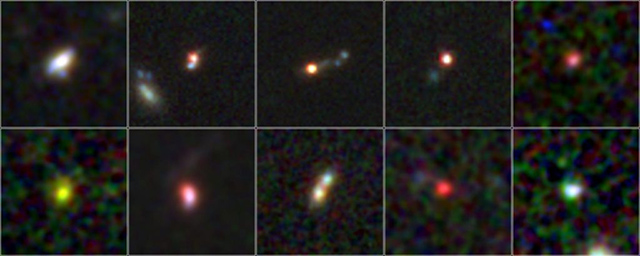 120〜130億年前の大質量ブラックホール
