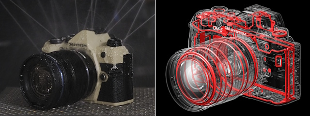 IPX3試験、シーリングイメージ IPX3試験、シーリングイメージ