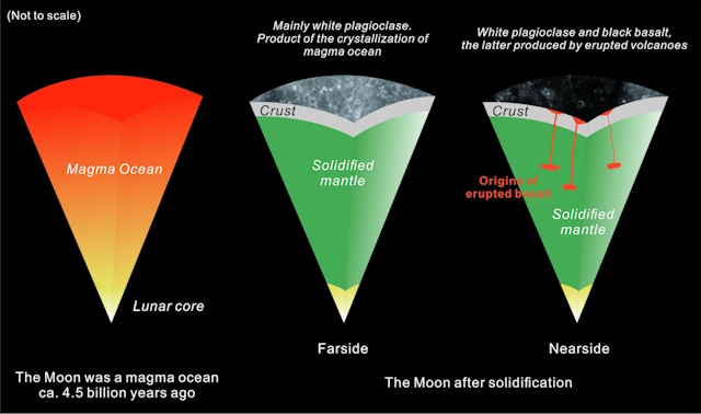 月の地殻の形成過程