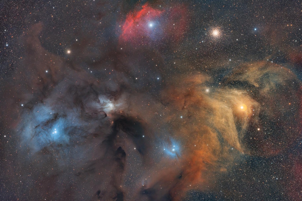 作例「[へびつかい座ρ(ロー)領域 作例「[へびつかい座ρ(ロー)領域