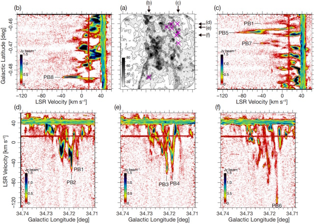 アルマ望遠鏡による電波画像