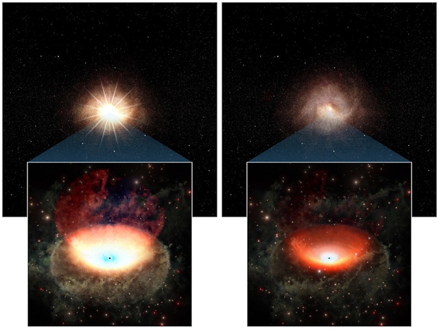 活動銀河核の想像図