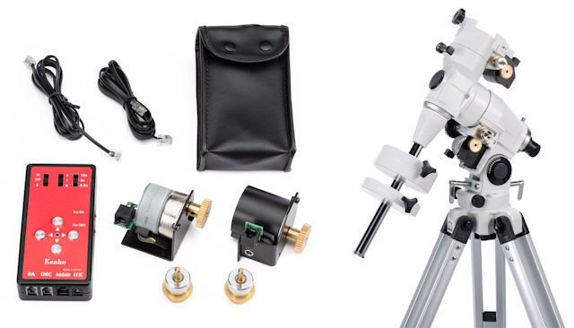SE5用 2軸モータードライブと取付例