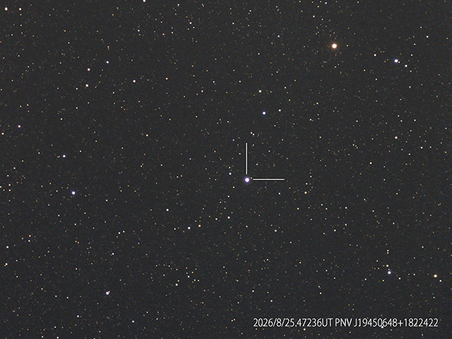 新星の画像