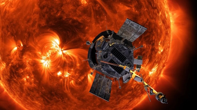 太陽探査機「パーカー・ソーラー・プローブ」の想像図 太陽探査機「パーカー・ソーラー・プローブ」の想像図