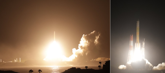 H3ロケット10号機の打ち上げ H3ロケット10号機の打ち上げ
