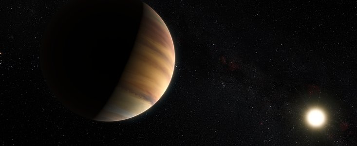 ペガスス座51番星の想像図