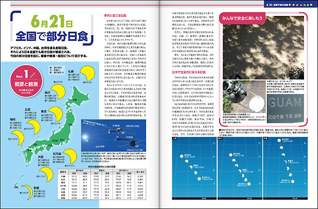 6月21日部分日食