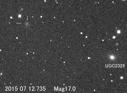 ペルセウス座の超新星