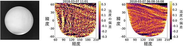 LIRによる金星の赤外線画像
