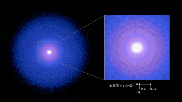 うみへび座TW星を取り巻く原始惑星系円盤