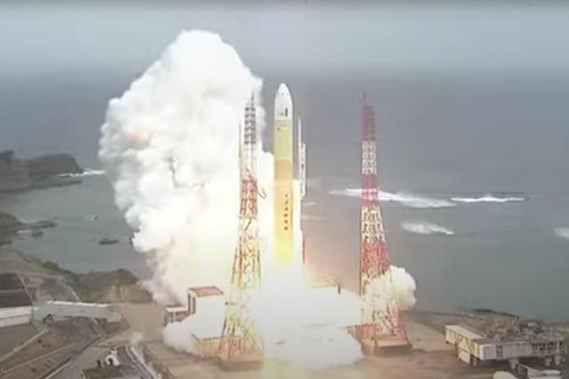 JAXA写真【きらめき3号】 防衛通信衛星「きらめき3号」搭載のH3ロケット4号機、打ち上げ成功