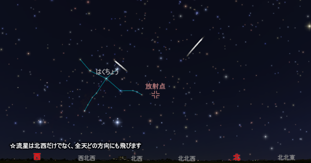 2025年8月17日 はくちょう座κ流星群が極大 - アストロアーツ