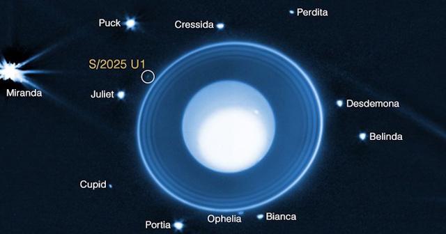 はみ　天王星 JWSTが天王星の新衛星を発見 - アストロアーツ