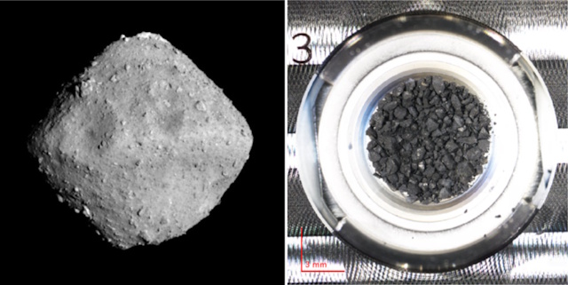 小惑星リュウグウと「はやぶさ2」が持ち帰った試料