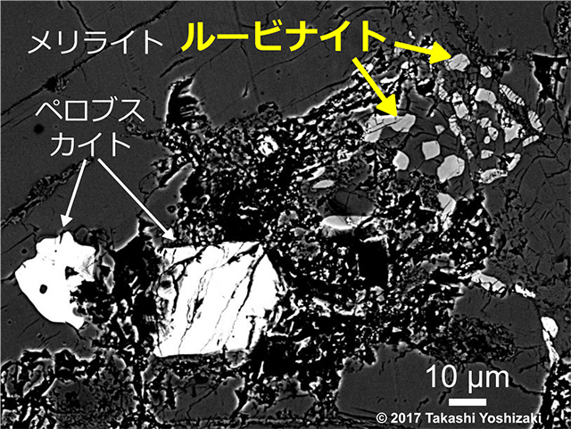 アレンデ隕石中のルービナイト