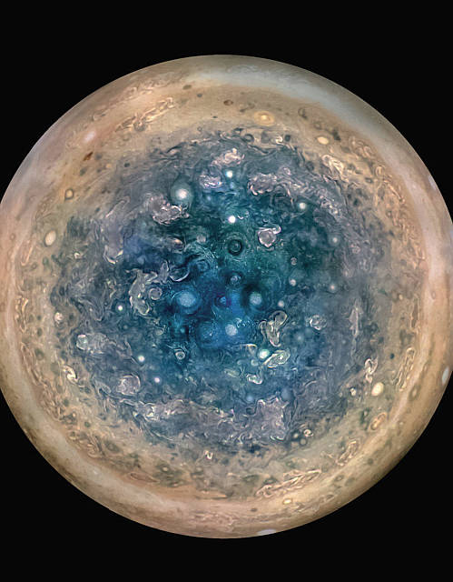 木星の南極