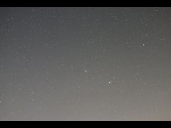 （一番栞☆氏撮影のリニア彗星の写真）