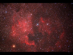 ミニボーグ60による北アメリカ星雲とペリカン星雲