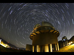 ぐんま天文台と北天の星空
