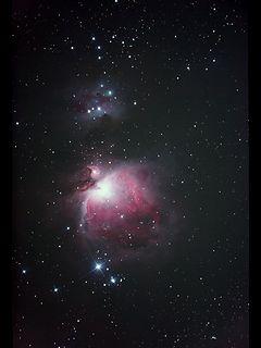 （M42 オリオン座大星雲の写真）