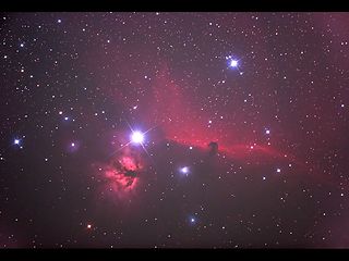 （馬頭星雲周辺の写真）