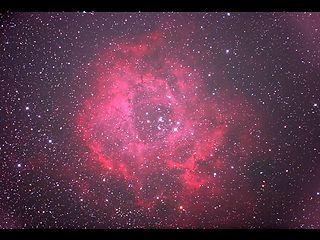 （ばら星雲の写真）