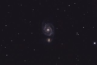 （M51の写真）