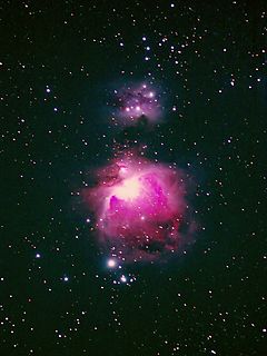 （M42 オリオン大星雲の写真）