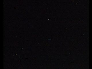 （M45 プレアデス星団とヒヤデス星団の写真）