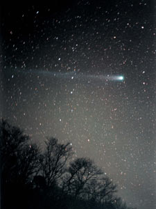 百武彗星の写真