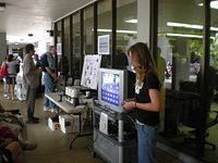 2010年4月のハワイ大学天文学研究所のオープンハウスのようす（2）