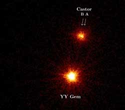 XMM-ニュートンがとらえたカストル星系