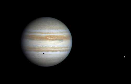 土星探査機カッシーニが撮影した木星
