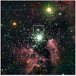 （NGC 3603 の写真）
