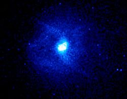 （NGC4636 の X 線画像）