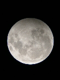 河村俊一氏撮影の半影月食の月